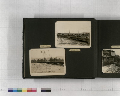 昭和13年7月4・5日出水並被害状況写真