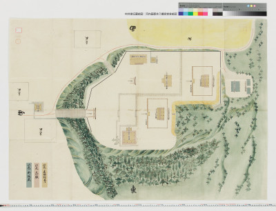Kawachinokuni tsuboi hachimanguu dousha ezu