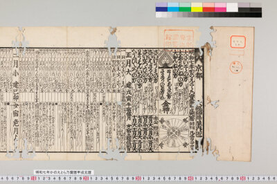 Meiwa shichinen kanoetora no houreki koujutsu ganreki